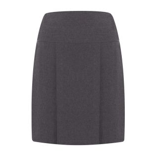 Banbury Junior Pleated Skirt Grey