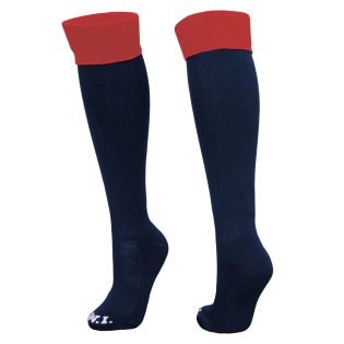 Sport Sock with Turnover Navy/Red