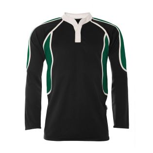 Pro Tec Rugby Shirt Black/Bottle