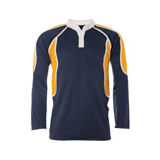 Pro Tec Rugby Shirt Navy/Gold