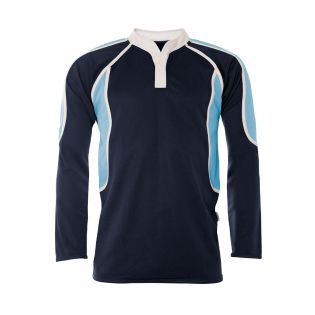 Pro Tec Rugby Shirt Navy/Sky