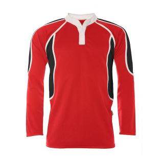 Pro Tec Rugby Shirt Red/Black