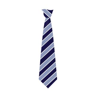 Tie Clip St.Sp.2 Wc Brooksbank Navy/Sky