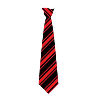 Tie St.Sp.2WC Dr Challoners G.S. Black/Red