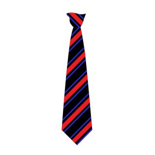 Tie St.Sp.2WC Dr Challoners G.S. Black/Royal