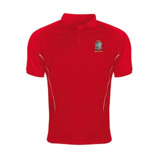 APTUS Polo Shirt Dr Challoners GS Red/White