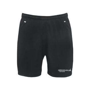 Performance Football Short Greenshaw HS Black/Silver