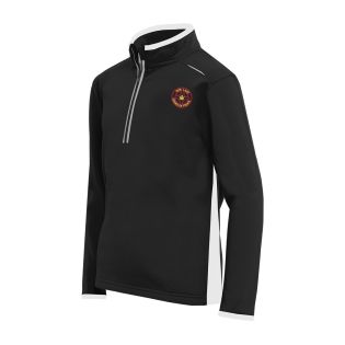 Essentials 1/4 Zip Top Our lady OLP Black/White