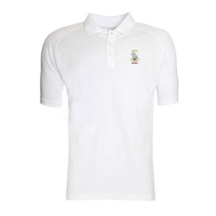Raglan Polo Shirt Sawston (Mandela) White