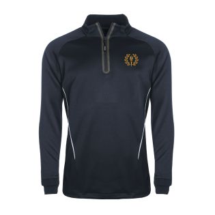 Performance Qtr Zip Training Top St Christophers Navy/White