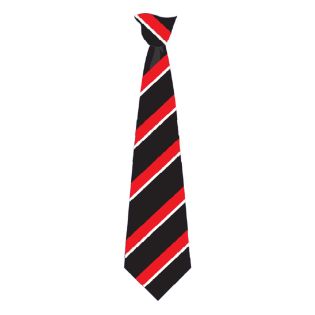 Tie St.Sp.2Wc Trinity CofE HS(Manc) Black/Red/White
