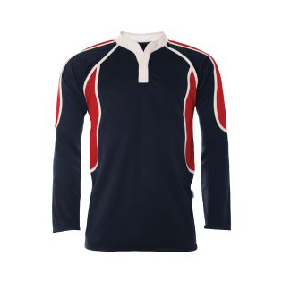 Pro Tec Rugby Shirt Navy/Red