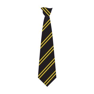Tie Clip Str.Double Stock DS Bl/Go