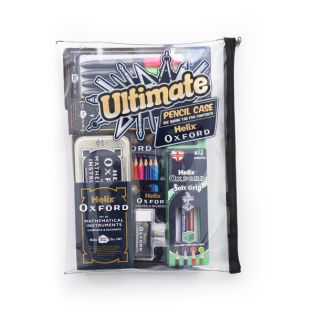 Helix Oxford Ultimate Pencil Case Multi