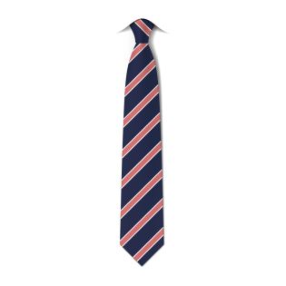 Tie Clip St.Sp.2 Wc Brooksbank Navy/Coral