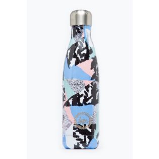 Hype Pastel Abstract Metal Water Bottle Multi