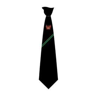 Tie 1 Logo Cheam High School Black/Emerald