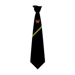 Tie 1 Logo Cheam High School Black/Yellow