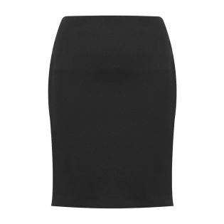 Designer Straight Skirt Black