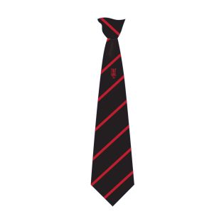 Tie Clip 1 Logo Huish Episcopi Academy Black/Red