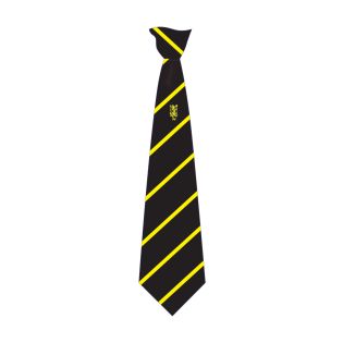 Tie Clip 1 Logo Huish Episcopi Academy Black/Yellow