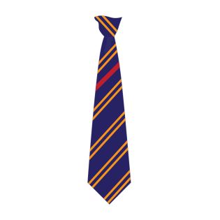 Tie Clip St.Sp.PC Lydiard Park Navy/Red