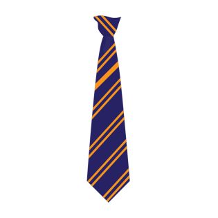 Tie Clip St.Sp.PC Lydiard Park Navy/Yellow