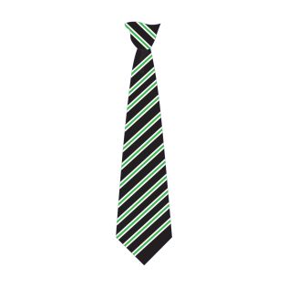 Tie Clip St.Sp.2Wc Longsands Academy Black/Green