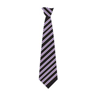 Tie Clip St.Sp.2Wc Longsands Academy Black/Purple