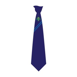 Tie 1 Logo Oaks Park High School Navy/Royal