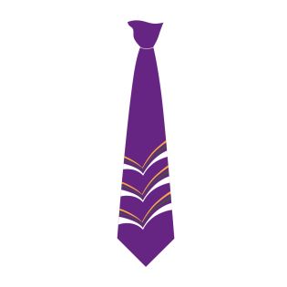 Tie St.Sp.PC Ormiston Vic.A. Purple