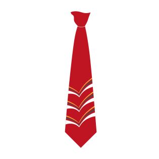 Tie Clip St.Sp.PC Ormiston Victory Red