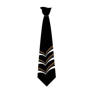 Tie Clip St.Sp.PC Ormiston Victory Black