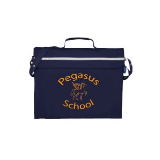 Primo Book Bag Pegasus Primary School Navy