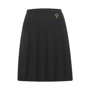 Designer Pleated Skirt Woodham Academy Black