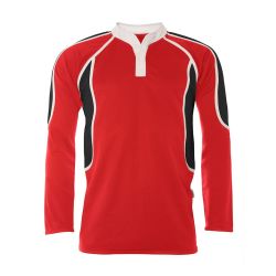 Pro Tec Rugby Shirt Red/Black