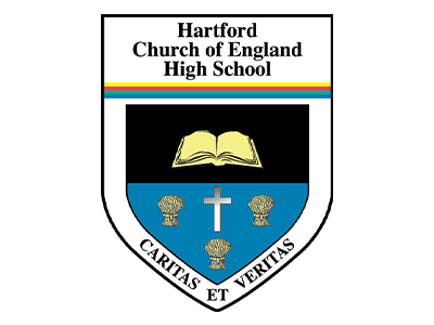 Hartford Church of England High School school logo