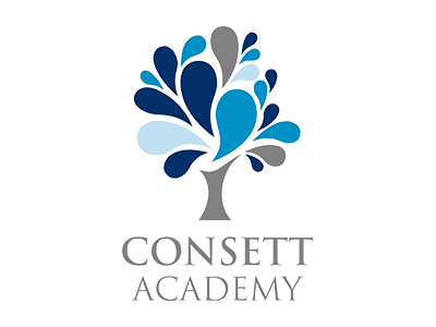 Consett Academy school logo